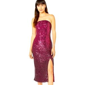 New with tags designer sequin dress cocktail party and dance floor alike.